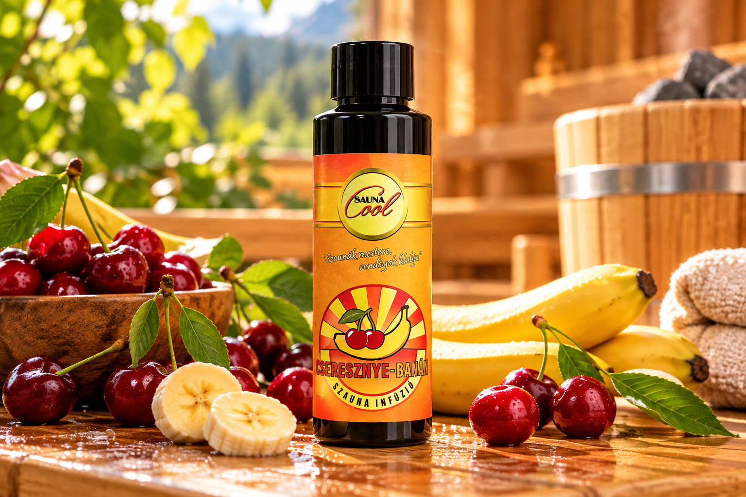 Cseresznye-banán SC szaunaillat 100ml