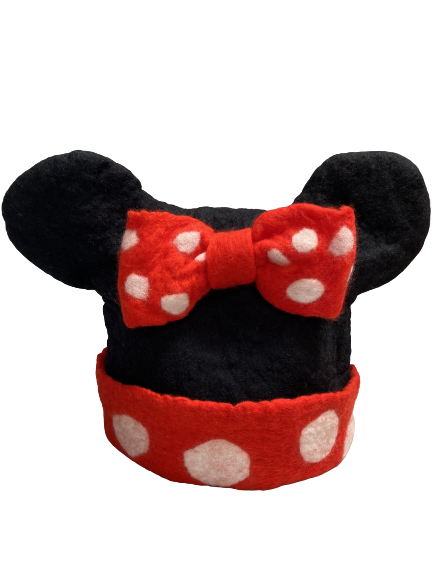 Minnie Mouse nemez szaunasapka